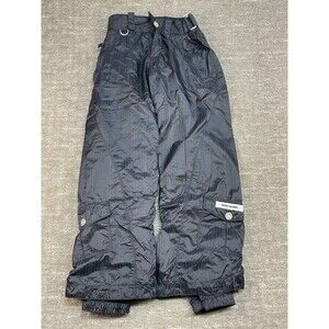 Kids Youth Black Body Glove Size 8 Snow ski Pants Adjustable Winter Boy Girl